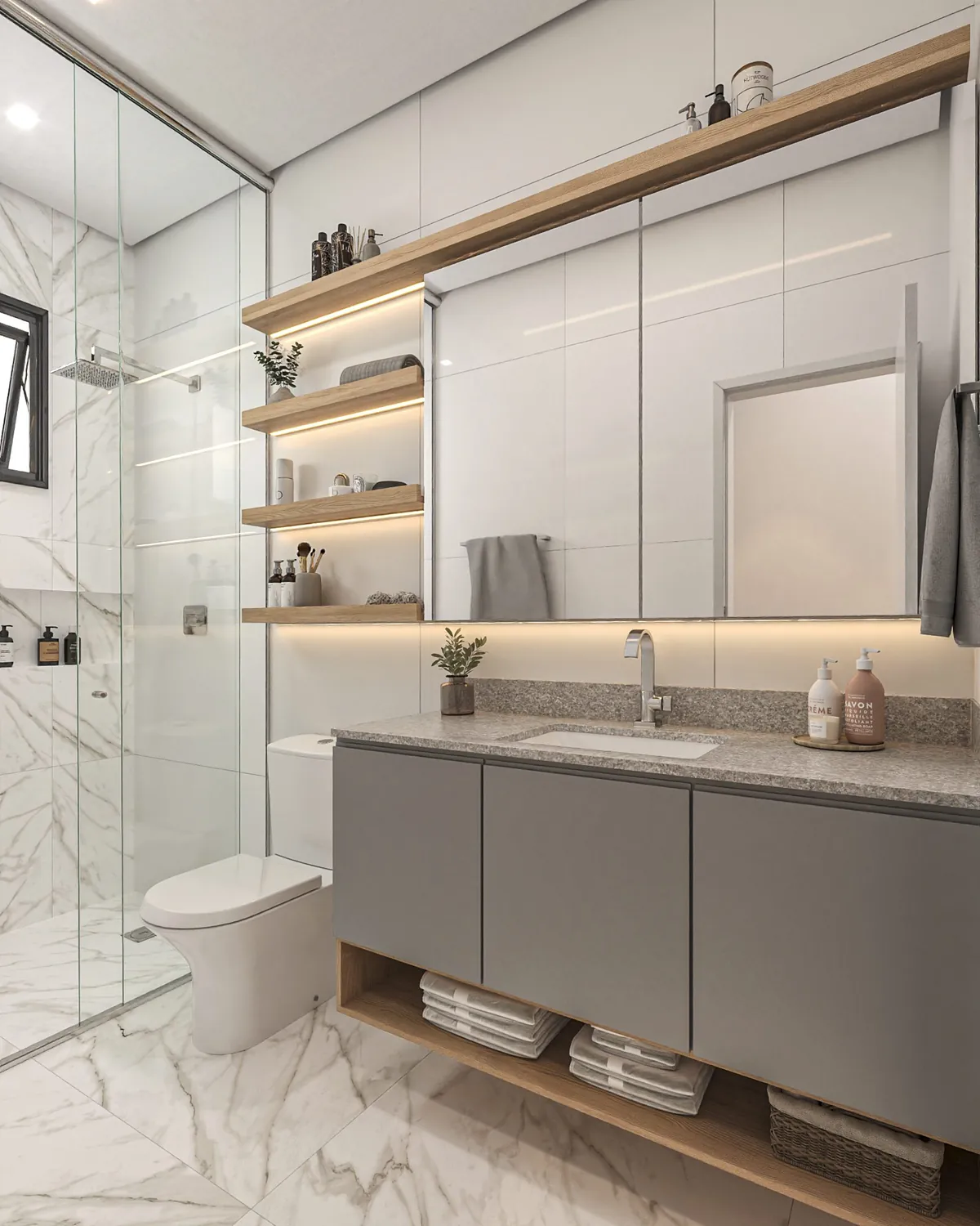 Apartamento 3 quartos — decorado