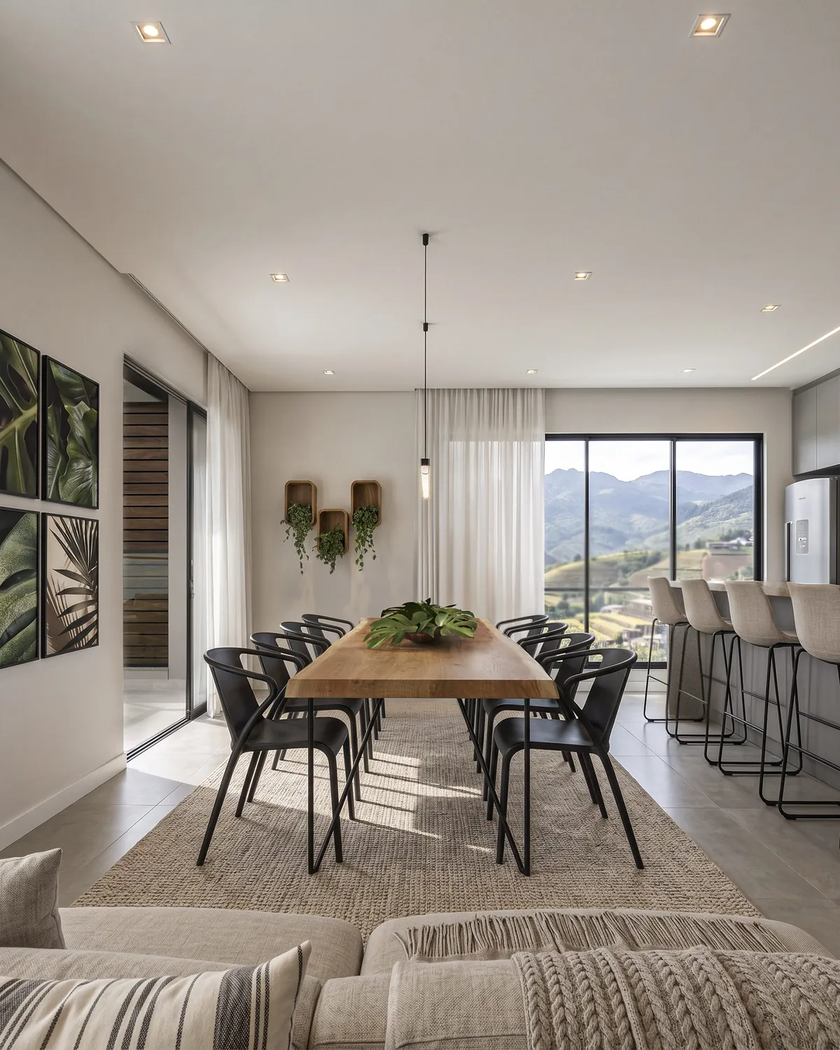 Cobertura duplex — decorado em dois pavimentos